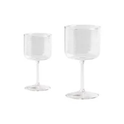HAY Tint Wine Glasses - Clear (set Of 2)