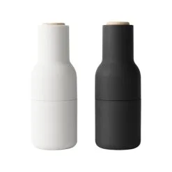 MENU Bottle Grinder (Set Of 2) - Ash/Carbon & Beech