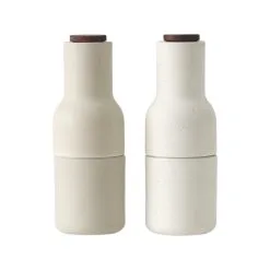 MENU Bottle Grinder (Set Of 2) - Ceramic & Walnut